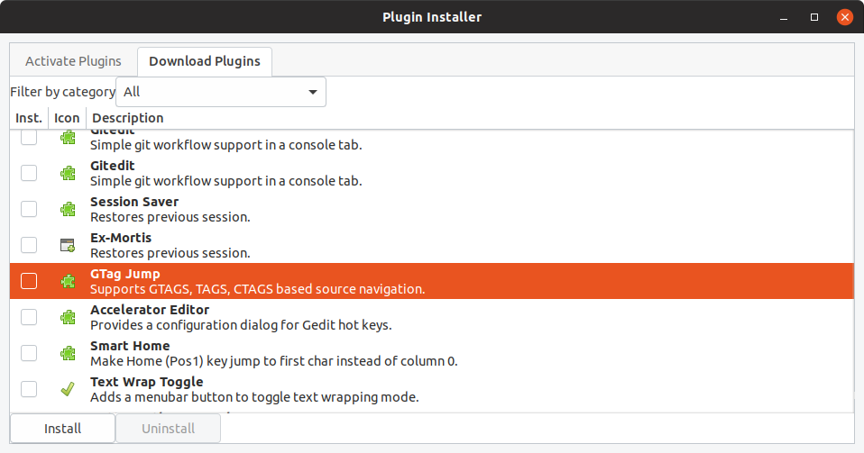 no package gedit plugins available no package gedit plugins available